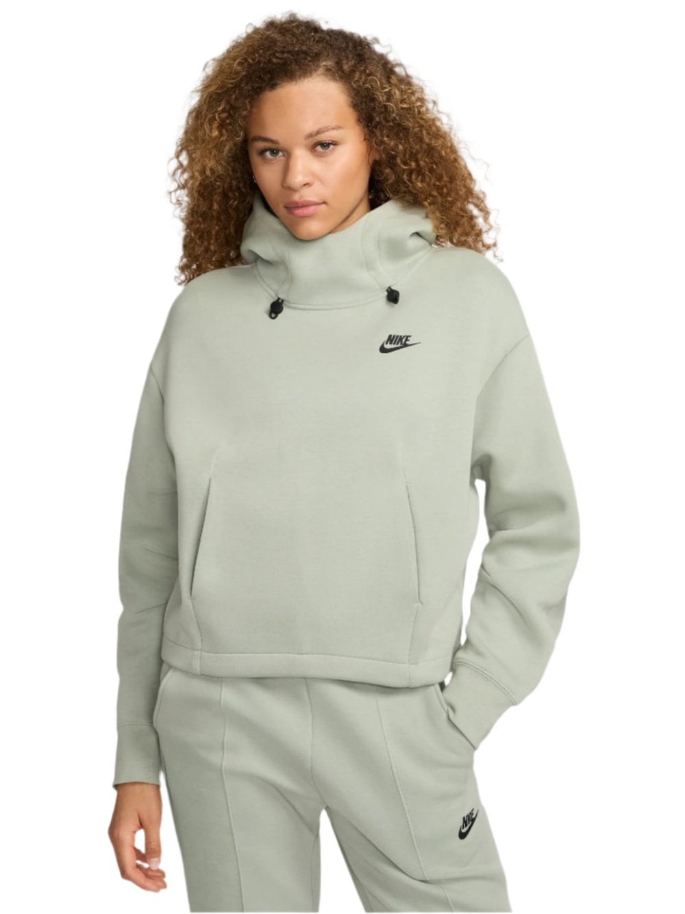 Nike Women’s Sportswear Tech Fleece Hoodie In Jade Horizon
